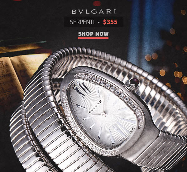 bvlgari serpenti luxury watch